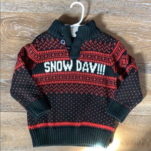 Heavy Sweater “Snow Days” Gap